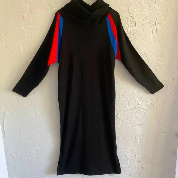Vintage 70’s turtleneck sweater dress - Picture 1 of 5